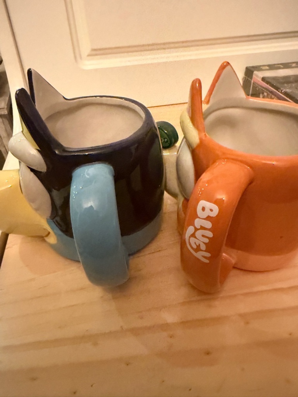 Zak collectible mugs are the Zak Designs Bluey Bingo ceramic sculpted mugs Set - Picture 5 of 6